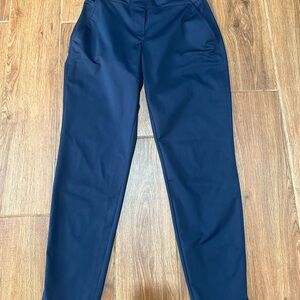 Vineyard Vines Women’s Navy Blue Ankle Pants Elastic Waist Pockets Size XS